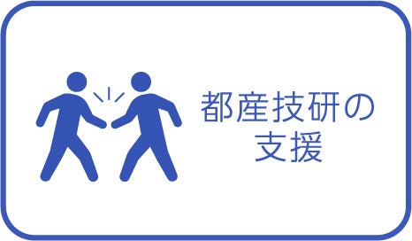 都産技研の支援