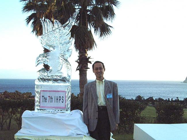 韓国チェジュ(Jeju)島にて国際学会に参加した様子