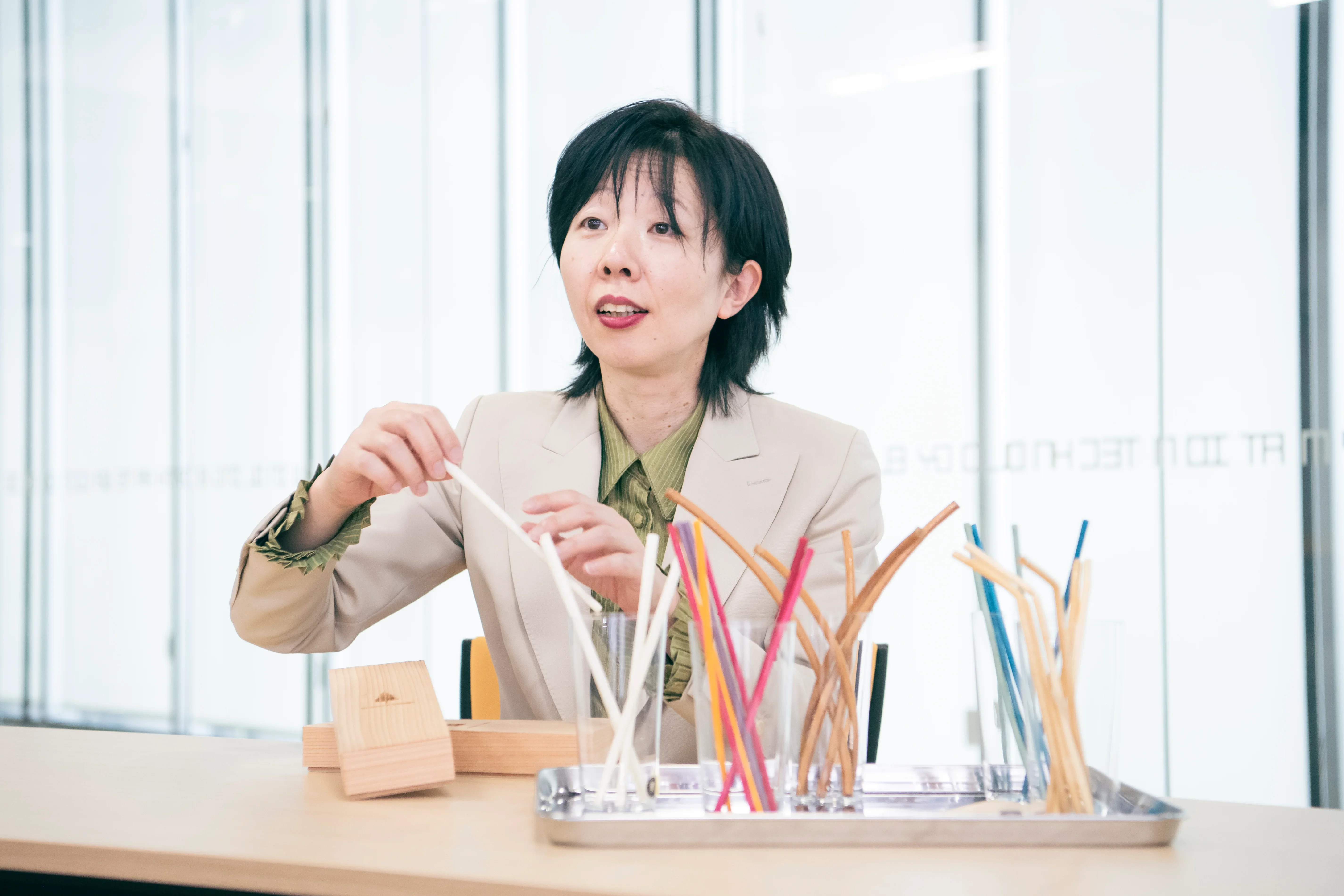 会話の様子
