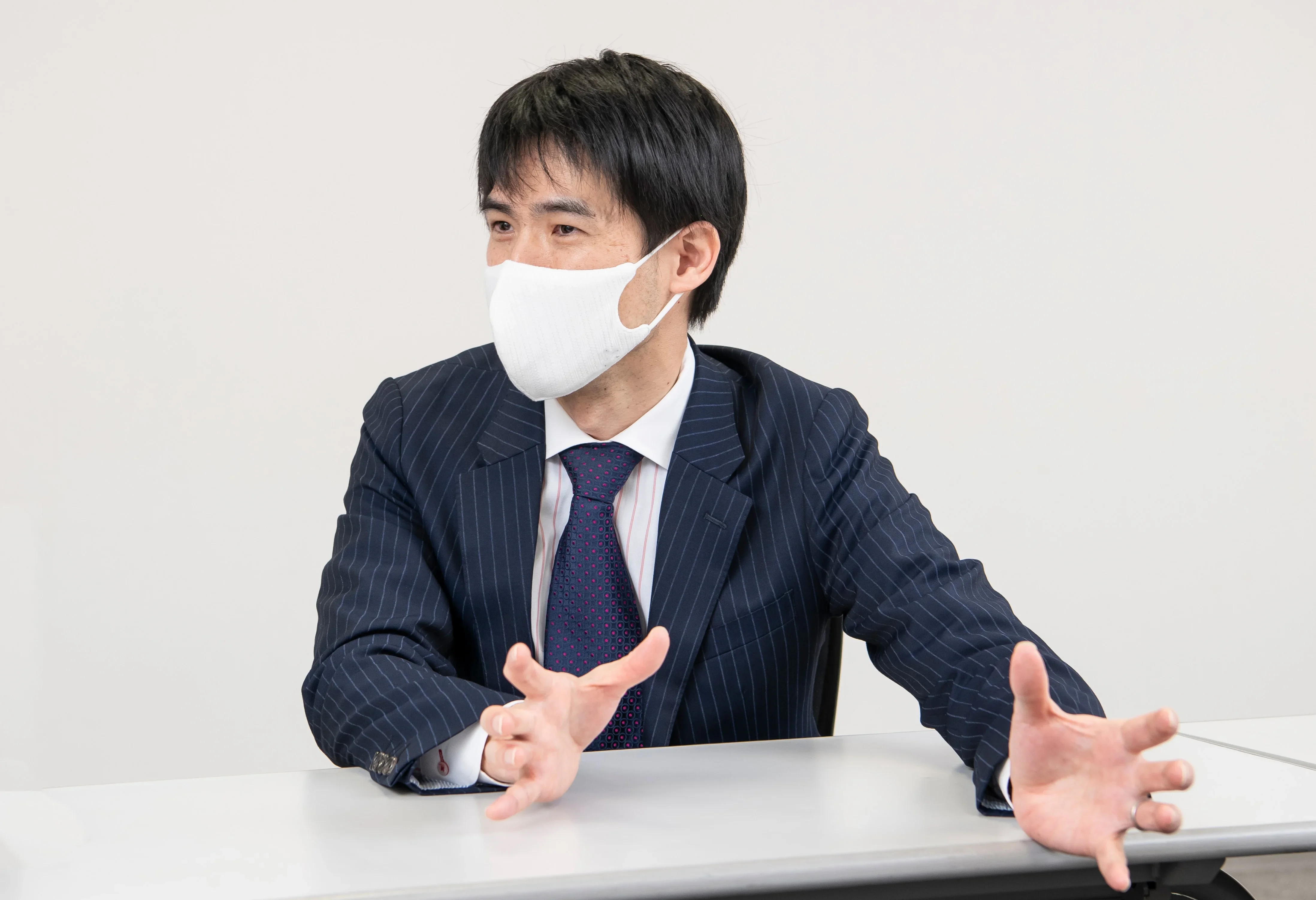 会話している様子