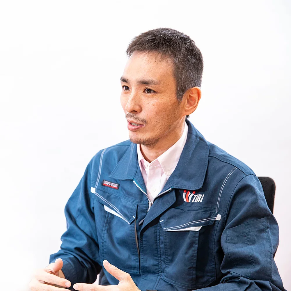 墨田支所 大島主任研究員 の写真