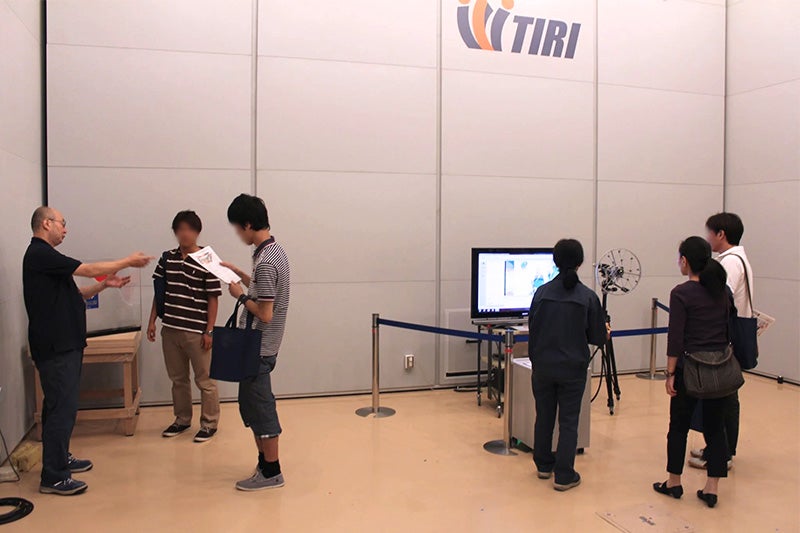 実験室公開の様子