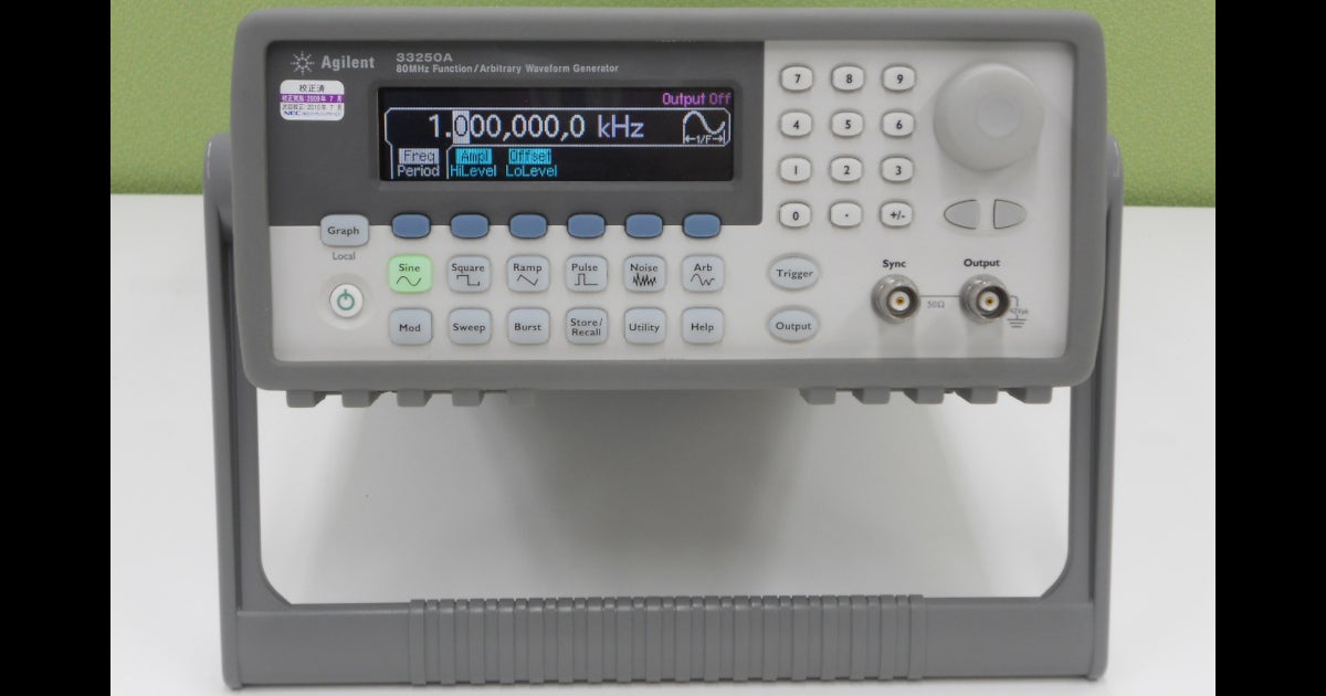 Joman JFG3002 ファンクションジェネレータ 0.1Hz〜2MHz MFG-2000 多